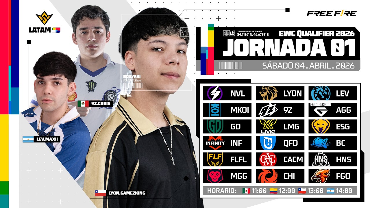Jornada 1 - EWC Qualifier | FFWS LATAM 2026 🏆