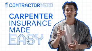 Carpenter Insurance in Minutes | ContractorNerd
