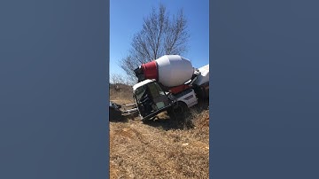 luzun self loading loading concrete mixer truck