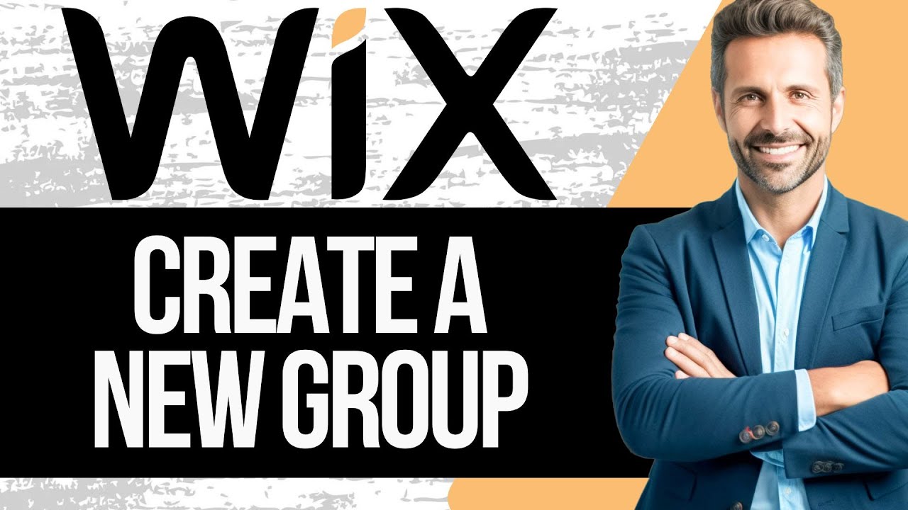Как создать новую группу в Wix