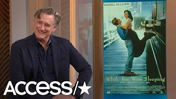 Bill Pullman's Working With Sandra Bullock On 'While You Were Sleeping' Stories Are Everything!