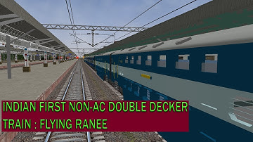 Surat Mumbai Central Flying Ranee Express in MSTS Open Rails by Vishva Pictures