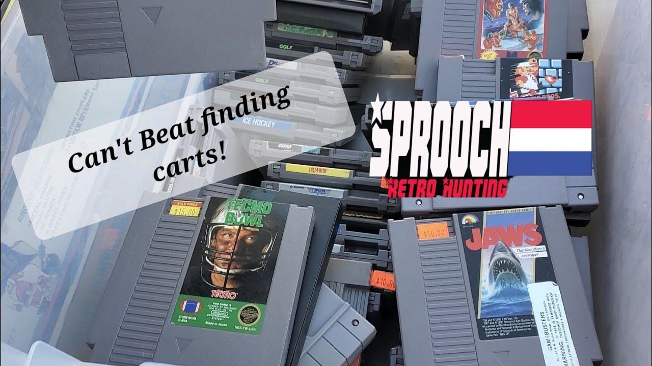 They Can't all be Winners NES Haul Live Flea Market Retro Video Game