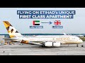 TRIPREPORT | Etihad Airways (FIRST CLASS APARTMENT) | Airbus A380 | Abu Dhabi - London Heathrow