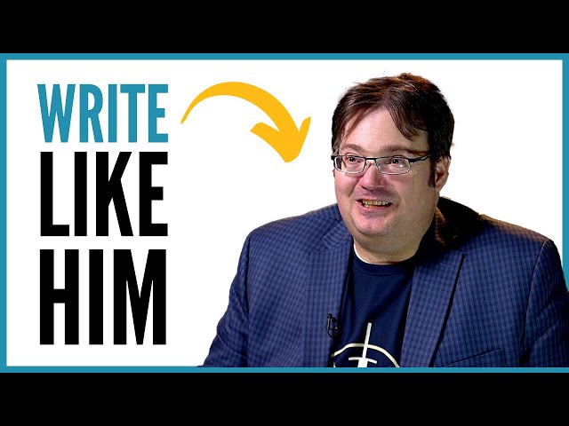 Writing Tips from Brandon Sanderson