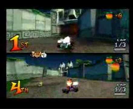 Crash Team Racing Ps1 Gameplay Playstation  (www.chilloutgames.co.uk)