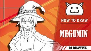How to Draw Megumin | Konosuba