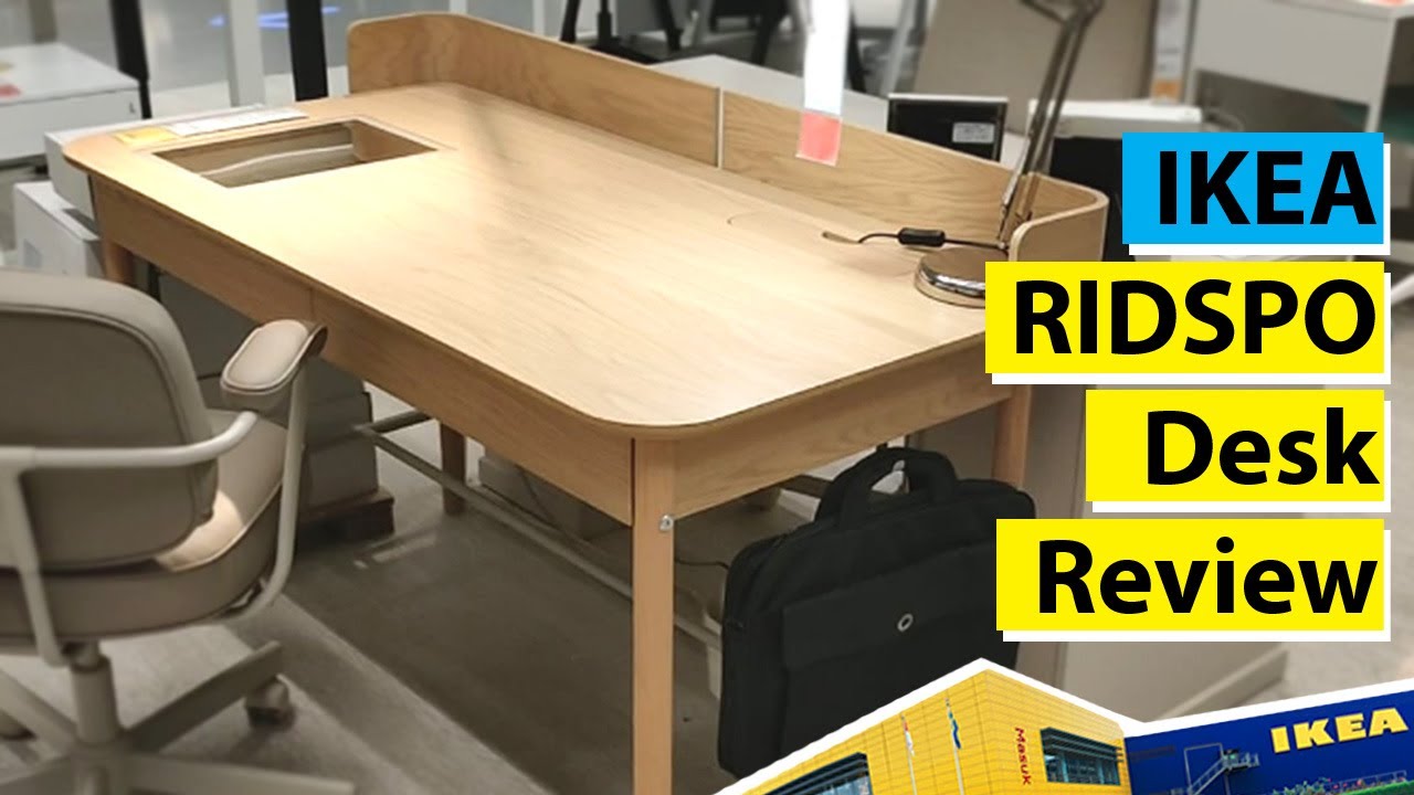 IKEA RIDSPO Desk quick review - YouTube