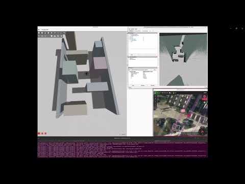 CORE Drone Simulation: Sensor-Based Obstacle Avoidance and Formation Control