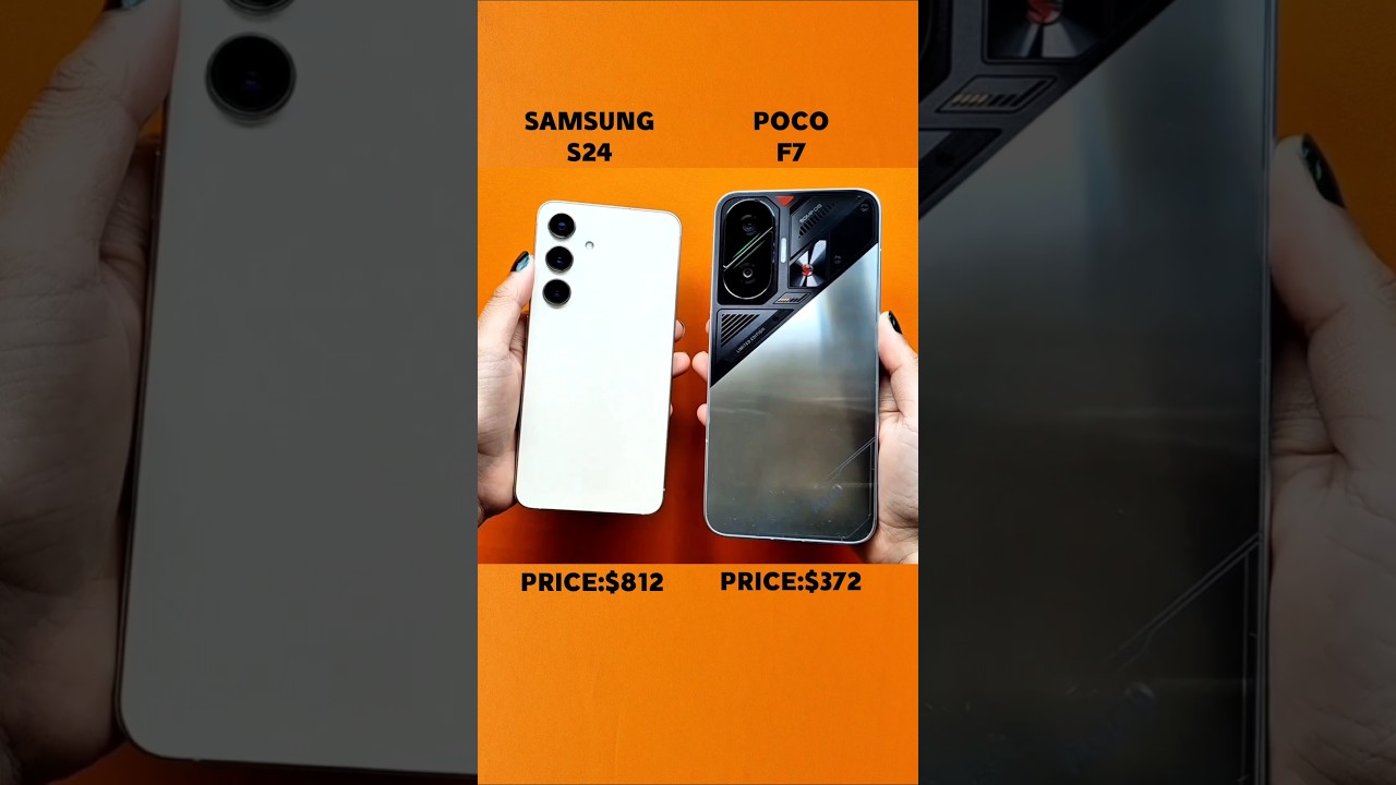 Samsung S24 vs POCO F7 – Insane Speed Test Comparison!