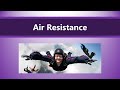 Understanding Air Resistance and Terminal Velocity