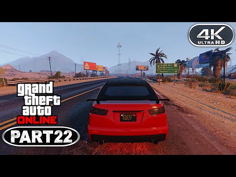 Grand Theft Auto 5 Online Gameplay Walkthrough Part 22 - GTA Online PC 4K 60FPS