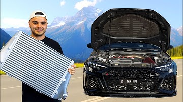 HUGE POWER UPGRADE FOR MY RS3! FULL INTERCOOLER INSTALL
