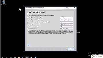 Installing Prerequisites and SharePoint Server 2019