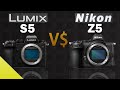 Panasonic Lumix DC-S5 vs Nikon Z5