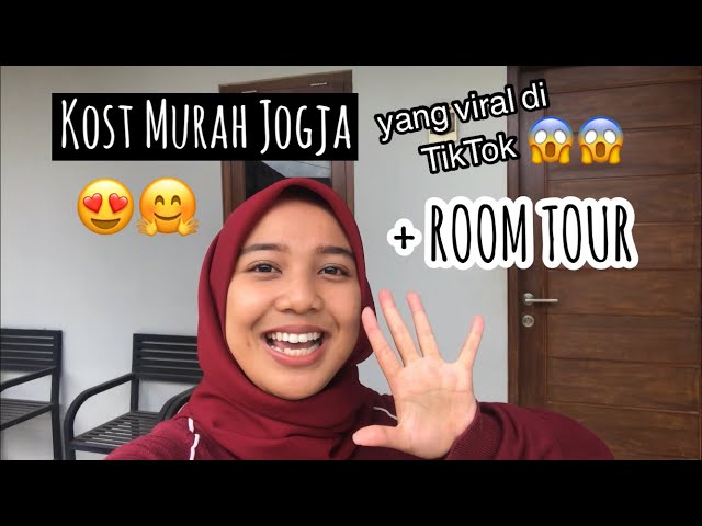 Kost Murah Jogja yg viral di Tiktok😱 + ROOM TOUR!!😍 class=