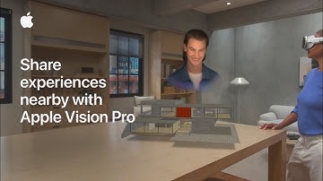 How to share experiences nearby with Apple Vision Pro | Apple Support