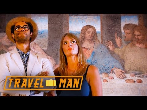 Richard Ayoade And Morgana Robinson Observe 'The Last Supper' | 48Hrs In...Milan