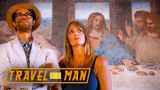 Richard Ayoade and Morgana Robinson observe 'The Last Supper' | 48hrs in...Milan