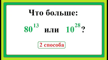 7 класс. Алгебра. Сравнение степеней с разными основаниями и разными показателями.