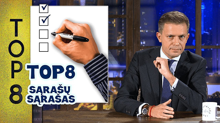 TOP8: įdomiausių sąrašų sąrašas || Laikykitės ten su Andriumi Tapinu