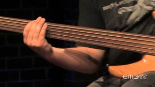 Joe Lester of Intronaut plays fretless bass on &quot;Past Tense&quot; for EMGtv