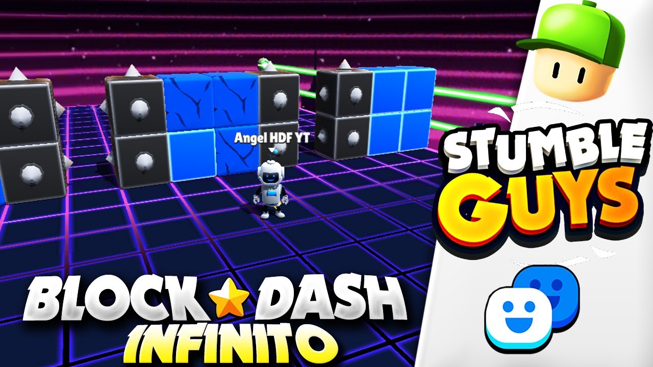 🔥BLOCK DASH INFINITO 0.56.1 en PC GAMA BAJA💻🔥 🔴STUMBLE GUYS en