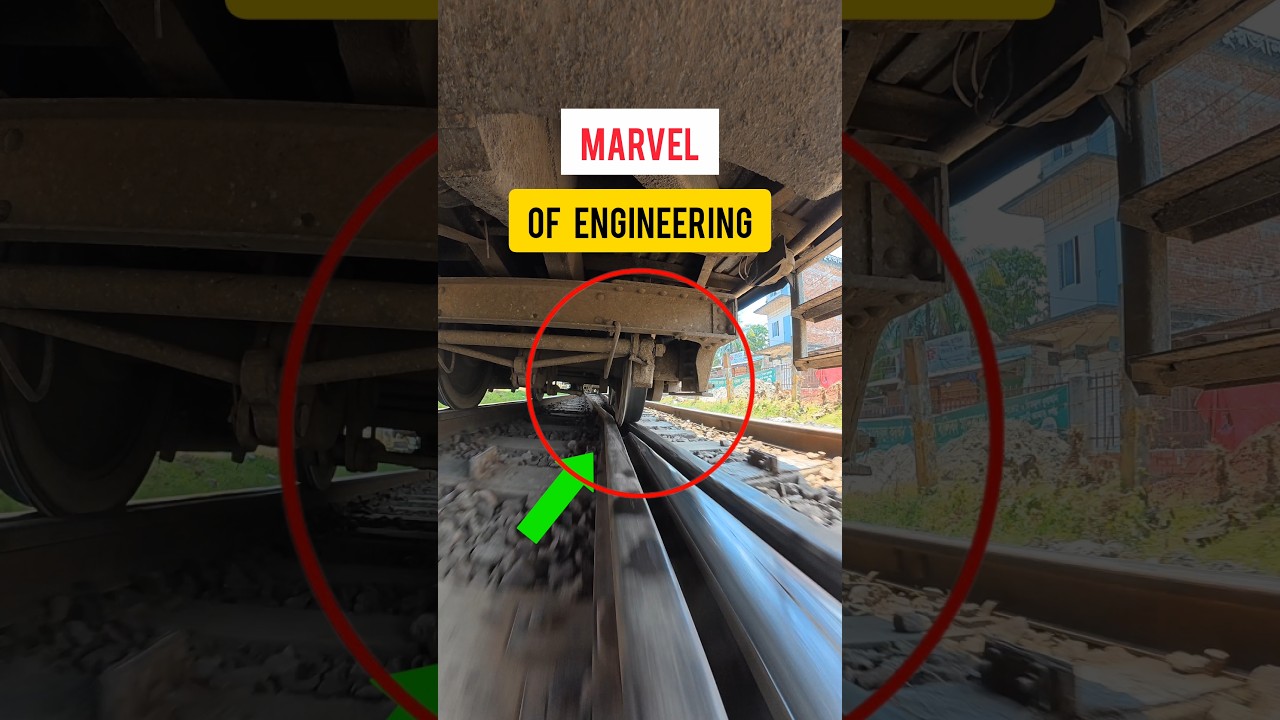 Marvel of Railway Engineering 🔥😱 