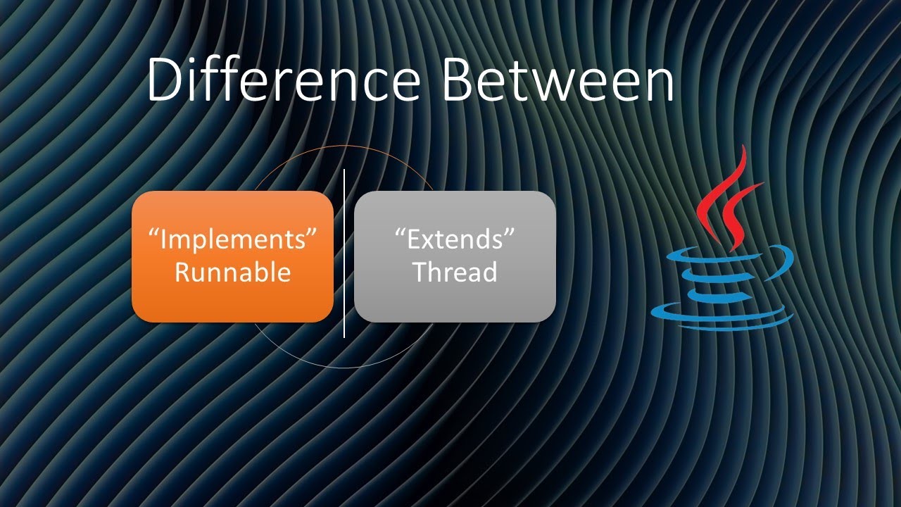 Difference between “implements Runnable” and “extends Thread” in java