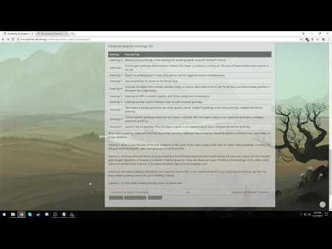 TR Dialogue Tutorial, Part I