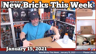 New Bricks This Week, January 15 2021 Lego and More