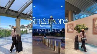 Singapore Vlog 2023 Part 1 | Exploring Changi Airport, Ibis Budget Hotel Room Tour