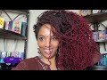 DYEING MY Hair| See the results!| Tips for Coloring Sisterlocks