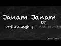 Janam janam  arijit singh ft antara mitra  dilwale lyrics with english translations