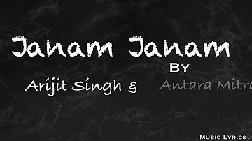 Janam Janam - Arijit Singh ft Antara Mitra - Dilwale (Video lyrics with English Translations)