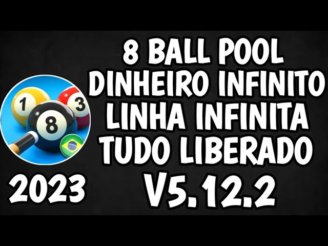 8 BALL POOL HACKER De FICHAS e DINHEIRO INFINITO ULTRA TACADA+ MIRA INFINITA  2023 