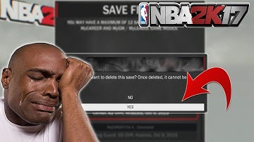 NBA 2K17 HOW TO GET YOUR CORRUPTED FILES/MYPLAYER BACK!!!!