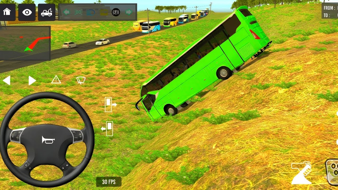 New Euro Coach Bus Driving🚌🤩| Coach Bus Simulator | Android GamePlay🎮