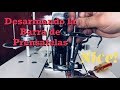 Cómo desarmar y ajustar la barra del prensatelas | Máquina Plana | Profe Suescún | 4K