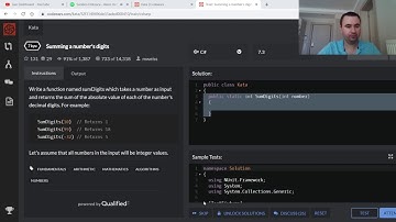 Temel C# Algoritma Soruları | Codewars | 26.05.2020 Yayını