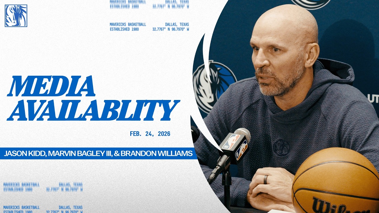 Jason Kidd, Marvin Bagley III, & Brandon Williams | Post-Game