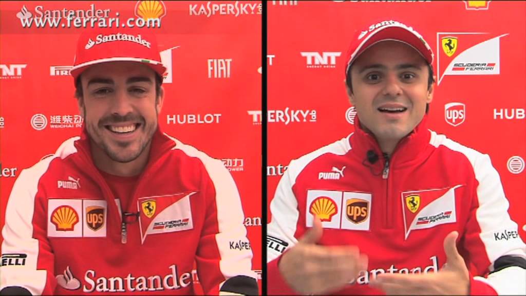 Ferrari: Intervista doppia ad Alonso e Massa - YouTube