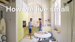 How This Couple Turned an Old Workshop Into a Small Milan Home, 45sqm/484sqft