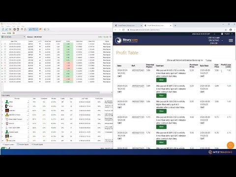 Binary.com Ultimate Autotrader - #1 World Class MetaTrader 4/5 Bridge & Trading Robot - MT2Trading