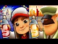 Subway surfers: winter wonderland 2024 🆚 New York Thanksgiving 2025 Map Comparison 