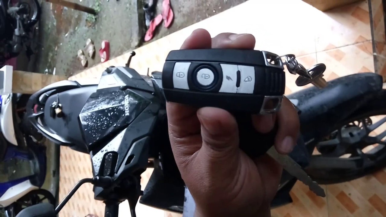 TUTORIAL PEMAKAIAN REMOT ALARM PADA MOTOR VARIO 150 NEW LED YouTube