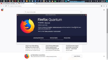 How to install the new Firefox Quantum on Ubuntu 16.04/Linux mint 18.2/ Debian9 step by step