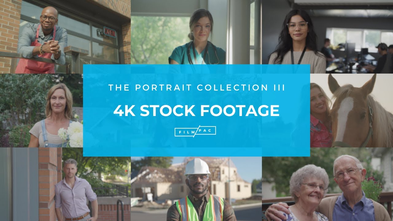 Portrait Stock Footage by FILMPAC | The Portraits Collection III