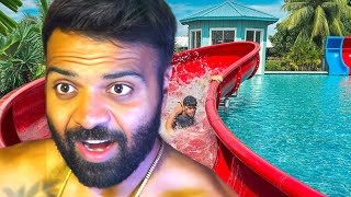 Water Park Simulator – Day 2 💦 | Bigger Slides &amp; New Upgrades! | Phoenix YT