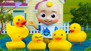 Five Little Ducks Went Out One Day Finger Family Song Cocomelon Toys Nursery Rhymes & Kids Songs